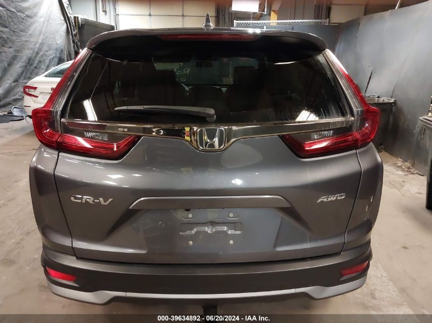 2022 Honda Cr-V Awd Ex VIN: 2HKRW2H50NH628765 Lot: 39634892