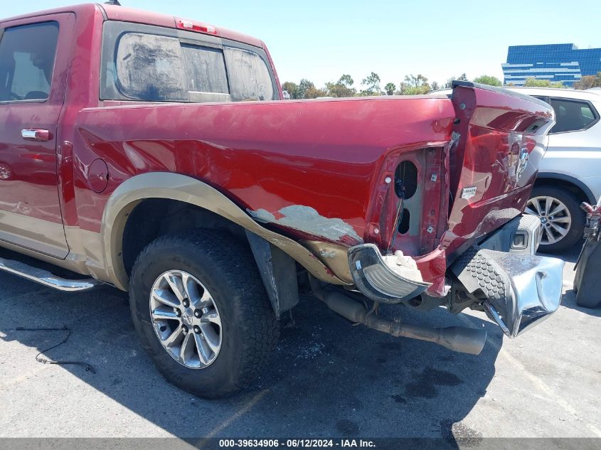 2013 Ram 1500 Laramie VIN: 1C6RR6NTXDS594620 Lot: 39634906