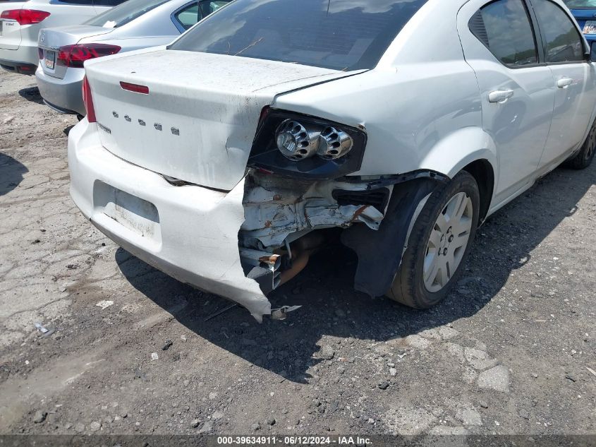 2011 Dodge Avenger Express VIN: 1B3BD4FB8BN548719 Lot: 39634911