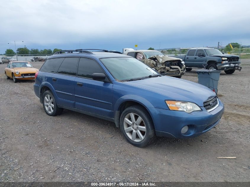 2007 Subaru Outback Outback 2.5I VIN: 4S4BP61C577317205 Lot: 39634917