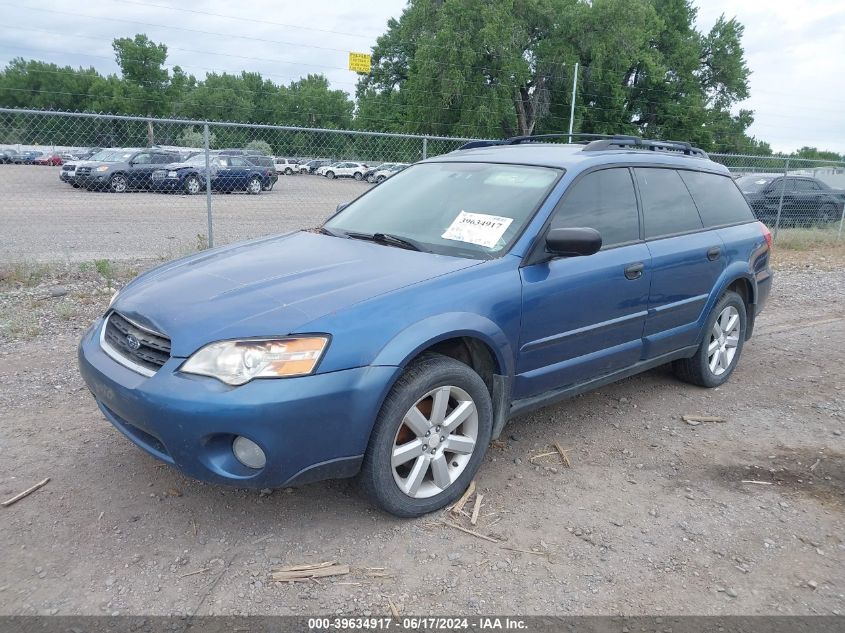 2007 Subaru Outback Outback 2.5I VIN: 4S4BP61C577317205 Lot: 39634917