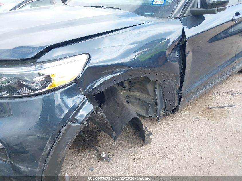 2023 Ford Explorer Xlt VIN: 1FMSK7DH0PGC22918 Lot: 39634935