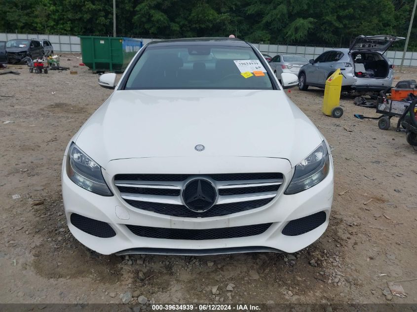 2016 Mercedes-Benz C 300 4Matic/Luxury 4Matic/Sport 4Matic VIN: WDDWF4KB3GR148900 Lot: 39634939