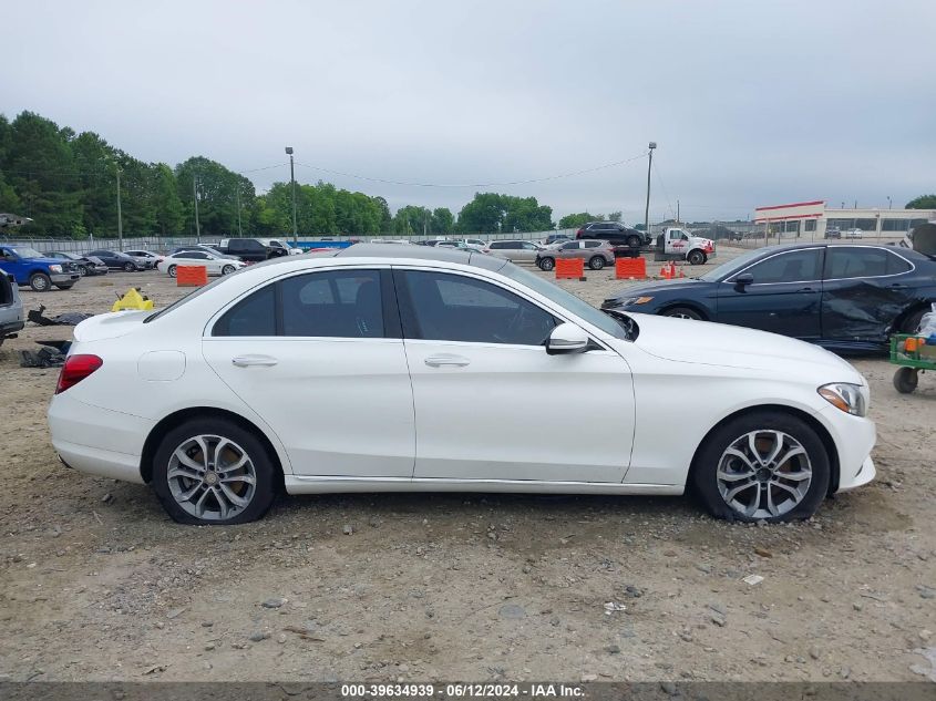 2016 Mercedes-Benz C 300 4Matic/Luxury 4Matic/Sport 4Matic VIN: WDDWF4KB3GR148900 Lot: 39634939