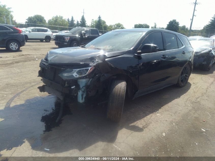 2020 Chevrolet Equinox Fwd Lt 1.5L Turbo VIN: 2GNAXKEV0L6124756 Lot: 39634940