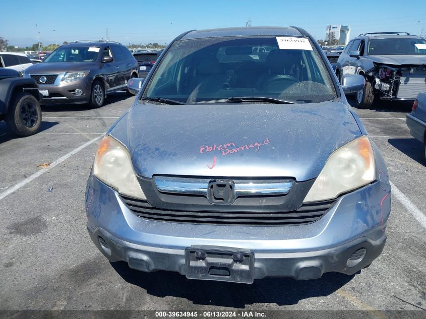 2007 Honda Cr-V Ex-L VIN: JHLRE387X7C030114 Lot: 39634945