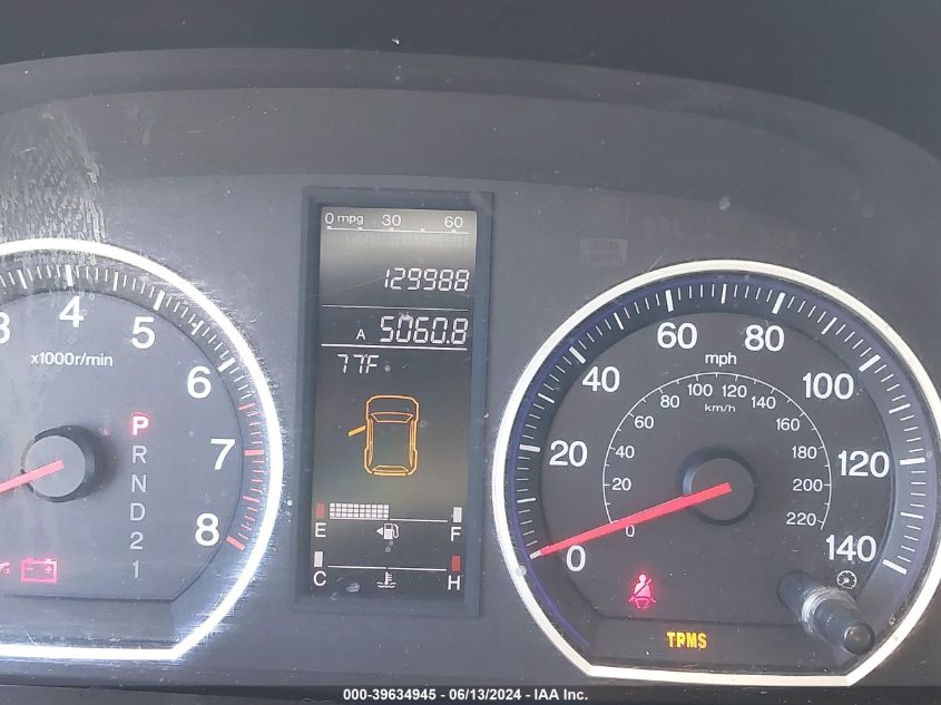 2007 Honda Cr-V Ex-L VIN: JHLRE387X7C030114 Lot: 39634945