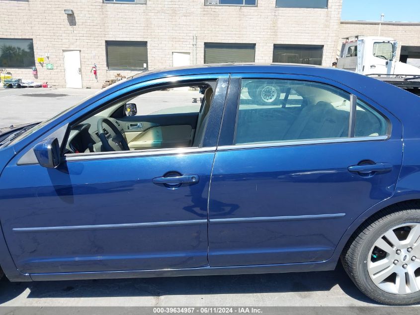 2007 Ford Fusion Sel VIN: 3FAHP08177R112161 Lot: 39634957