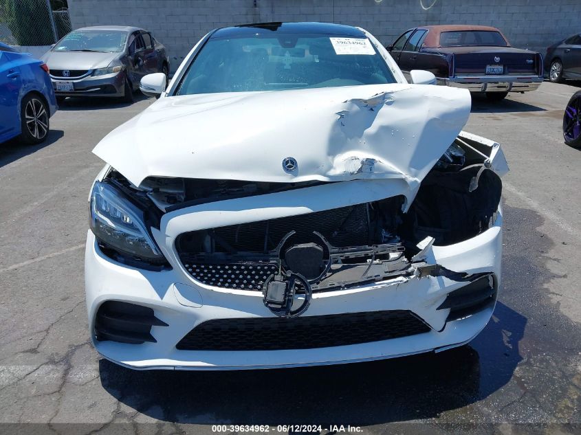 2019 Mercedes-Benz C 300 VIN: WDDWJ8DB5KF781315 Lot: 39634962