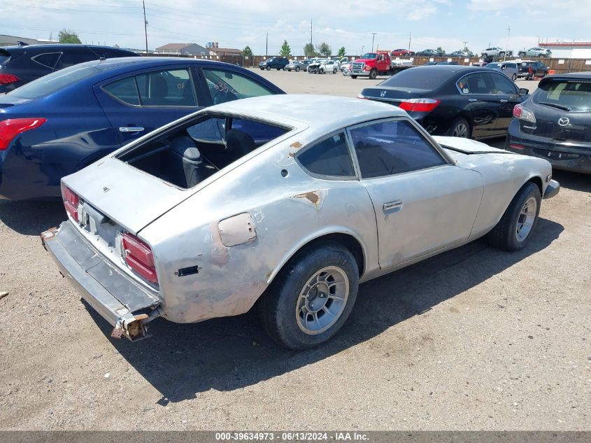 1976 Nissan 280Zx VIN: HLS30301875 Lot: 39634973