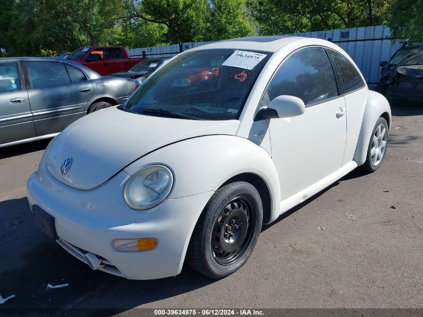 2001 Volkswagen New Beetle Glx VIN: 3VWDD21CO1M457980 Lot: 39634975