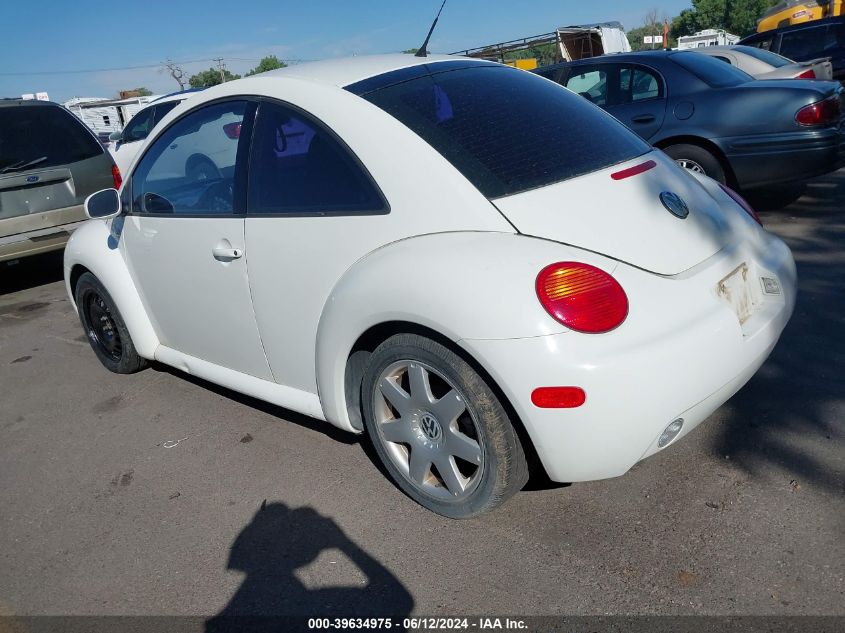 2001 Volkswagen New Beetle Glx VIN: 3VWDD21CO1M457980 Lot: 39634975