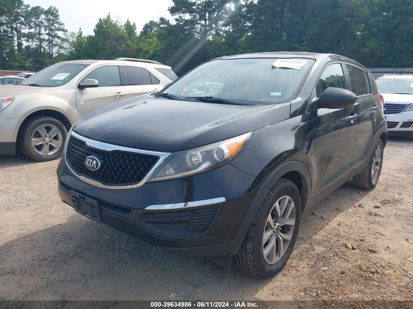 2014 Kia Sportage Lx VIN: KNDPB3AC7E7555058 Lot: 39634986