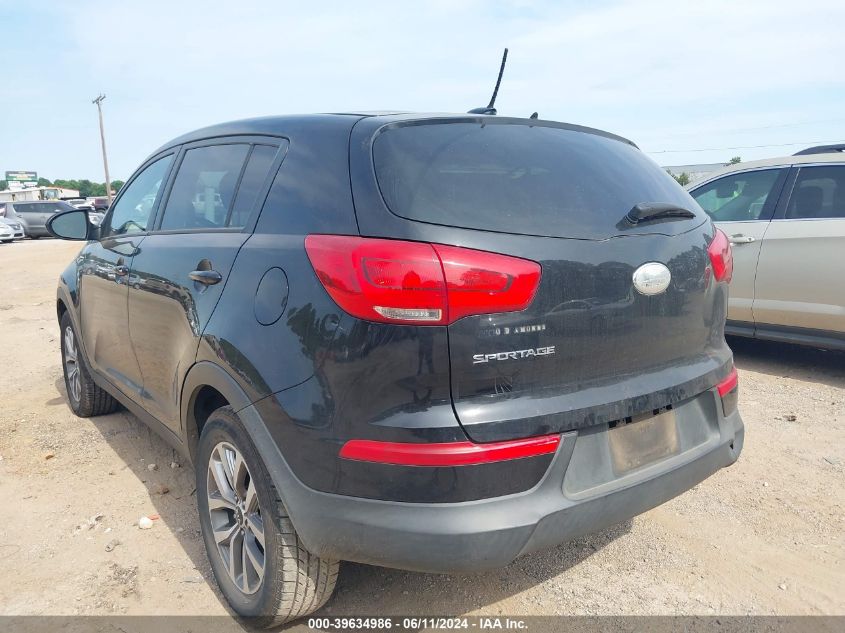 2014 Kia Sportage Lx VIN: KNDPB3AC7E7555058 Lot: 39634986