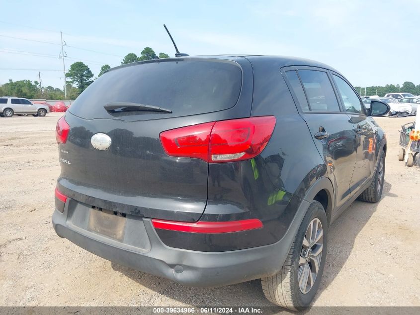 2014 Kia Sportage Lx VIN: KNDPB3AC7E7555058 Lot: 39634986