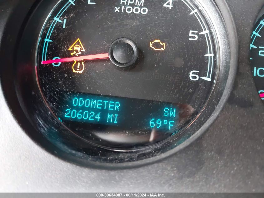 2011 Chevrolet Silverado 1500 Ltz VIN: 3GCPKTE36BG166051 Lot: 39634987