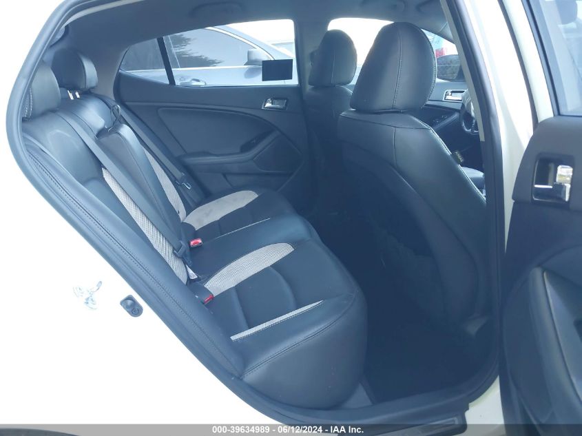 2012 Kia Optima Sx VIN: 5XXGR4A62CG064994 Lot: 39634989