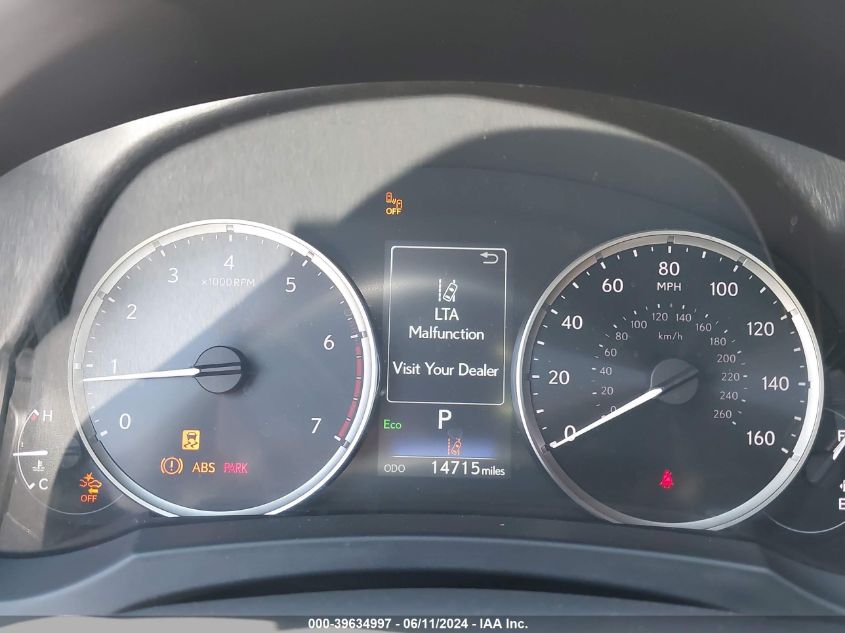 2022 Lexus Is 300 VIN: JTHCA1D27N5122861 Lot: 39634997