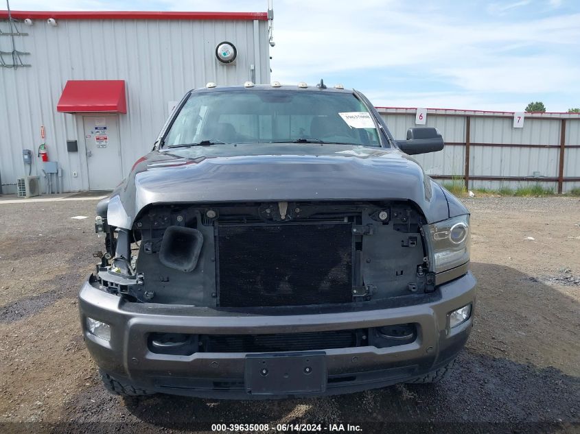 2018 Ram 2500 Laramie Mega Cab 4X4 6'4 Box VIN: 3C6UR5NL7JG322727 Lot: 39635008