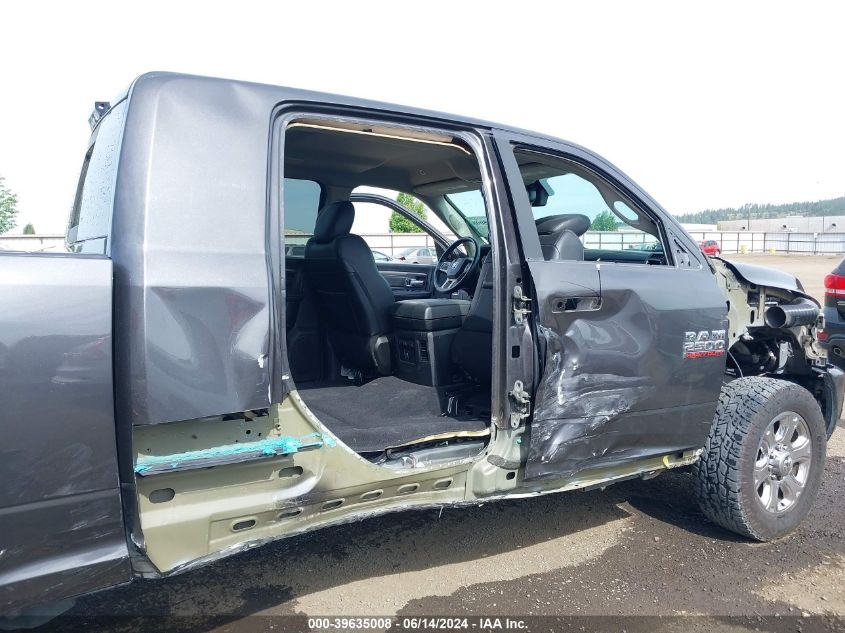 2018 Ram 2500 Laramie Mega Cab 4X4 6'4 Box VIN: 3C6UR5NL7JG322727 Lot: 39635008