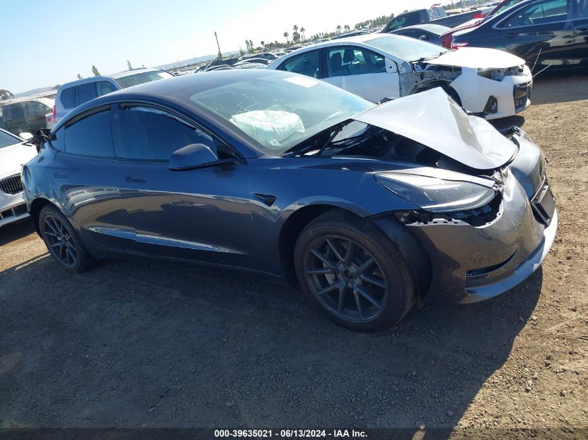 2023 Tesla Model 3 Long Range Dual Motor All-Wheel Drive VIN: 5YJ3E1EB6PF614996 Lot: 39635021