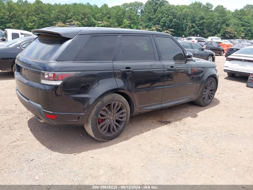 2016 Land Rover Range Rover Sport 3.0L V6 Supercharged Hse VIN: SALWS2PF1GA101989 Lot: 39635025