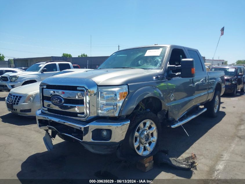 2012 Ford F-250 Lariat VIN: 1FT7W2BT8CEB30809 Lot: 39635029