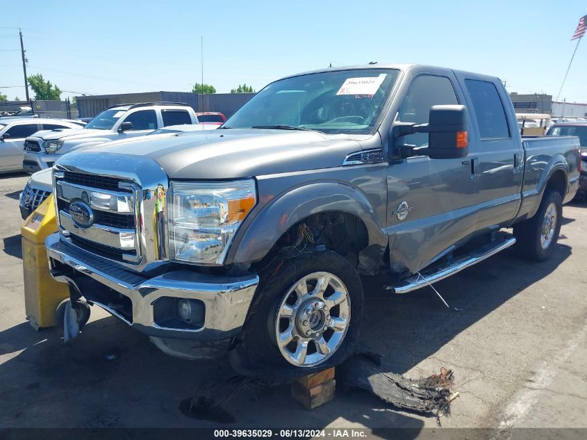 2012 Ford F-250 Lariat VIN: 1FT7W2BT8CEB30809 Lot: 39635029