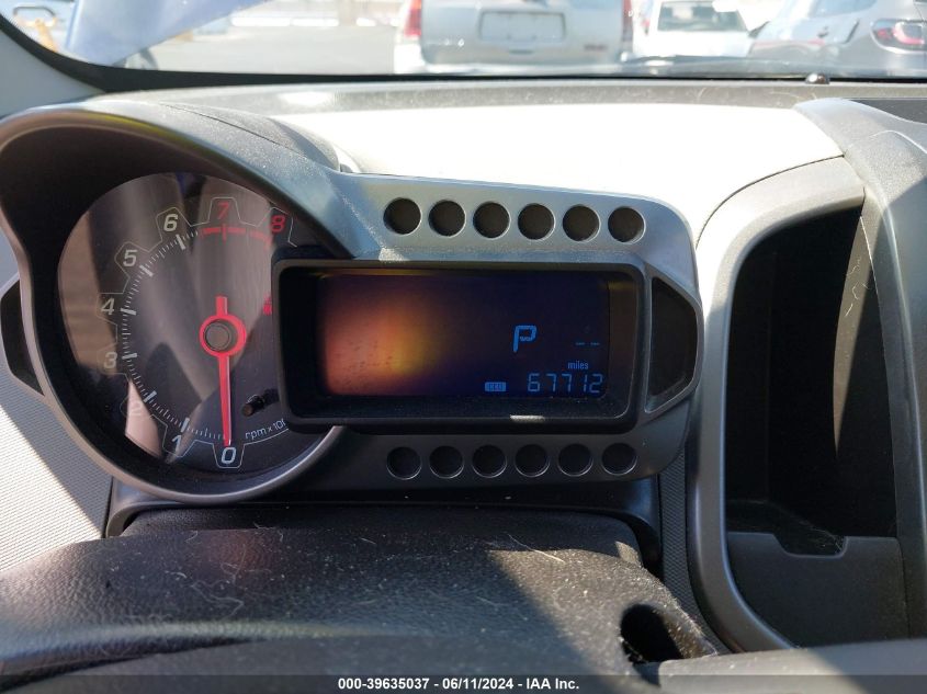 2013 Chevrolet Sonic Lt Auto VIN: 1G1JC6SHXD4234509 Lot: 39635037