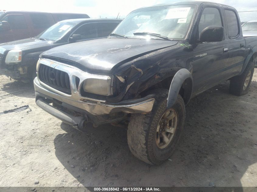 2001 Toyota Tacoma Base V6 VIN: 5TEHN72N41Z767616 Lot: 39635042