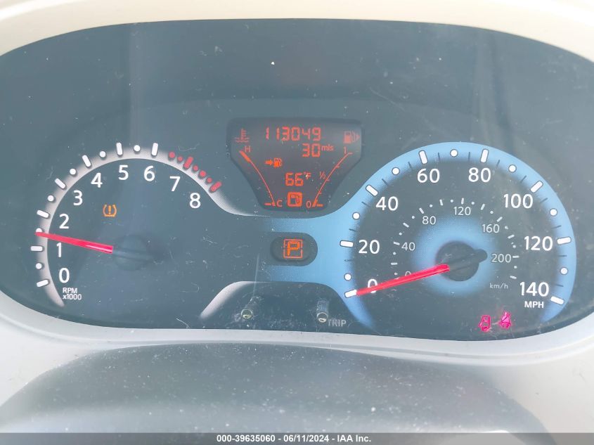 2010 Nissan Cube 1.8Sl VIN: JN8AZ2KR3AT160248 Lot: 39635060