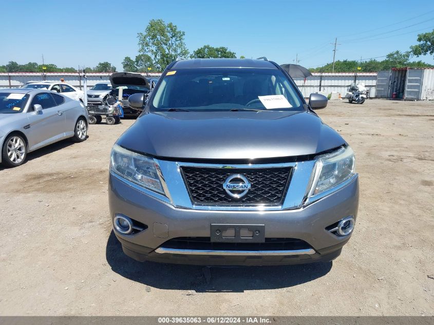 2016 Nissan Pathfinder Sv VIN: 5N1AR2MM6GC645307 Lot: 39635063