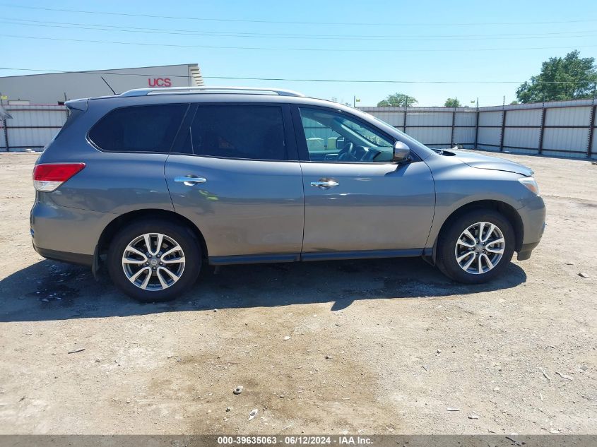 2016 Nissan Pathfinder Sv VIN: 5N1AR2MM6GC645307 Lot: 39635063