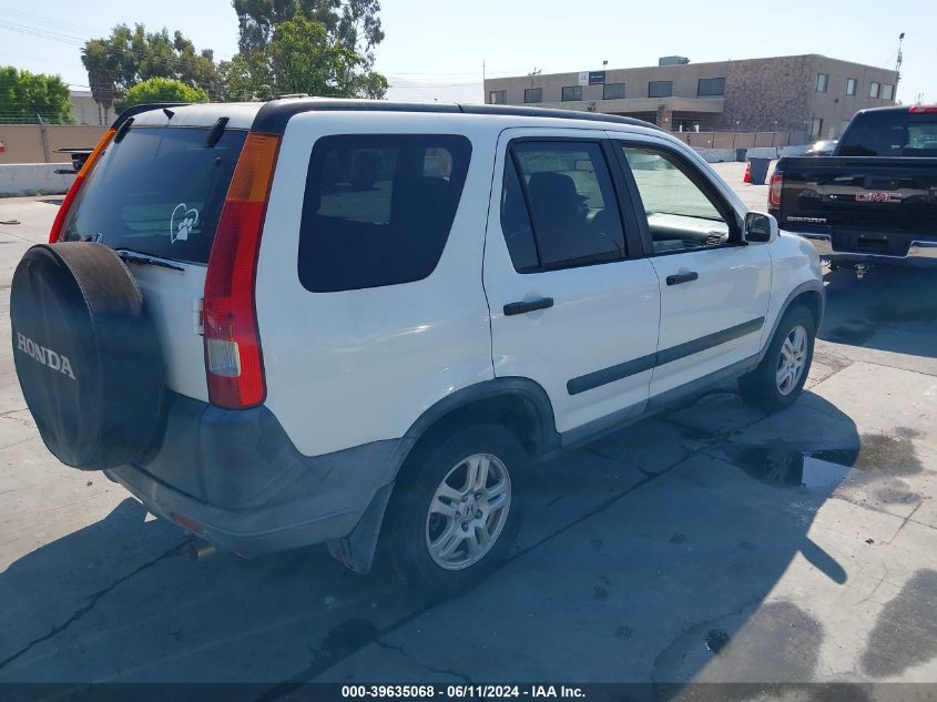 2004 Honda Cr-V Ex VIN: SHSRD78854U252857 Lot: 39635068