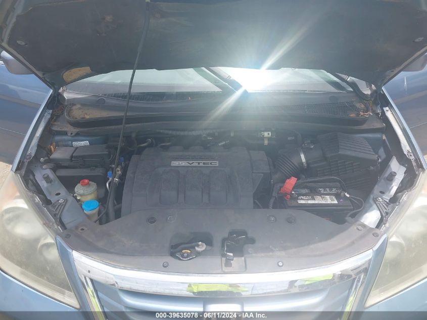 2010 Honda Odyssey Ex VIN: 5FNRL3H43AB080291 Lot: 39635078