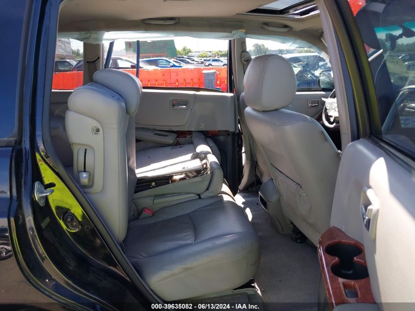 2005 Toyota Highlander Limited V6 VIN: JTEEP21A850091560 Lot: 39635082