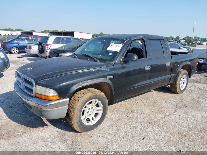 2003 Dodge Dakota Slt VIN: 1D7HL48X53S261271 Lot: 39635090