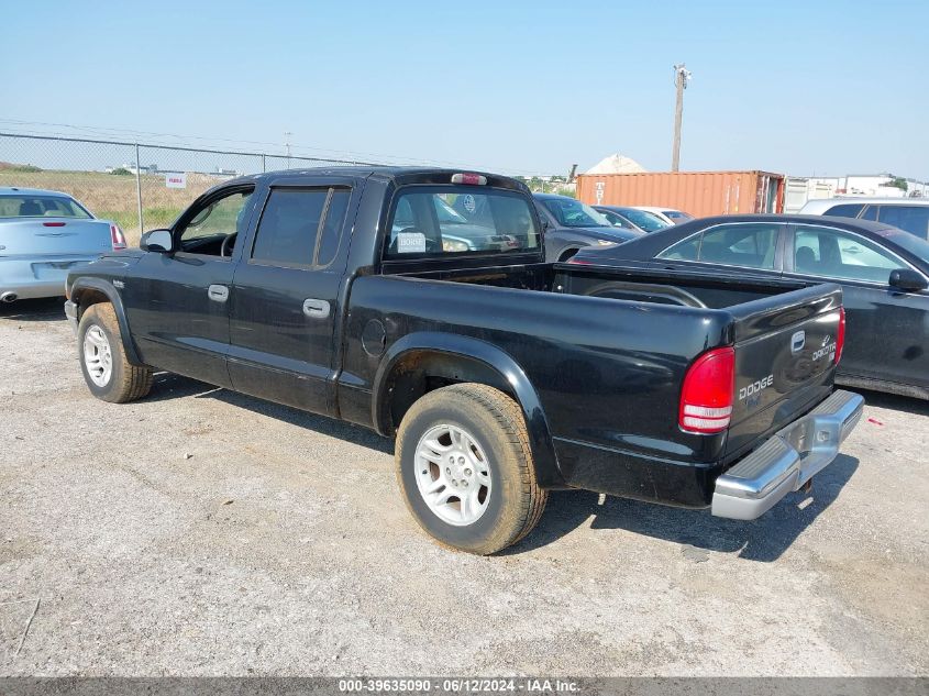 2003 Dodge Dakota Slt VIN: 1D7HL48X53S261271 Lot: 39635090