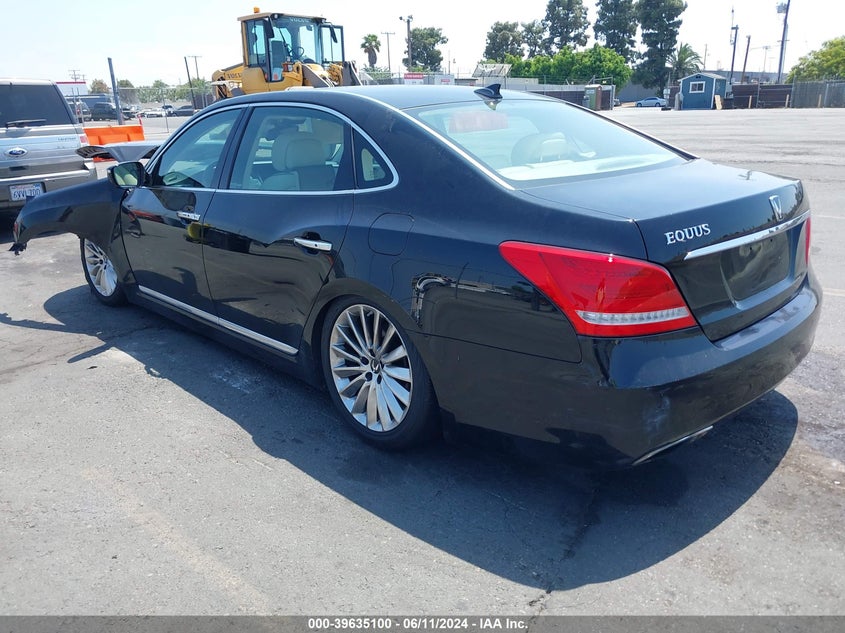 2014 Hyundai Equus Ultimate VIN: KMHGH4JH3EU080344 Lot: 39635100