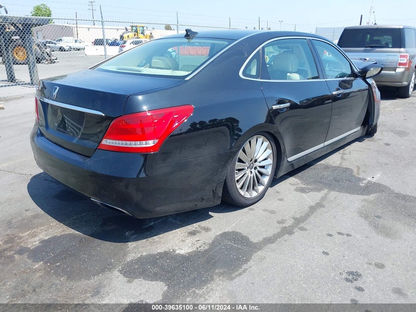 2014 Hyundai Equus Ultimate VIN: KMHGH4JH3EU080344 Lot: 39635100