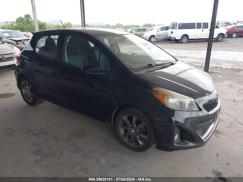 2013 Toyota Yaris Se VIN: JTDKTUD3XDD570954 Lot: 39635101