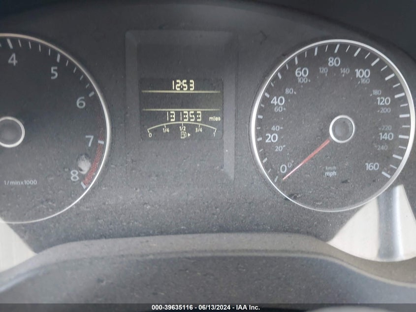 2012 Volkswagen Jetta 2.5L Se VIN: 3VWDP7AJ0CM362079 Lot: 39635116