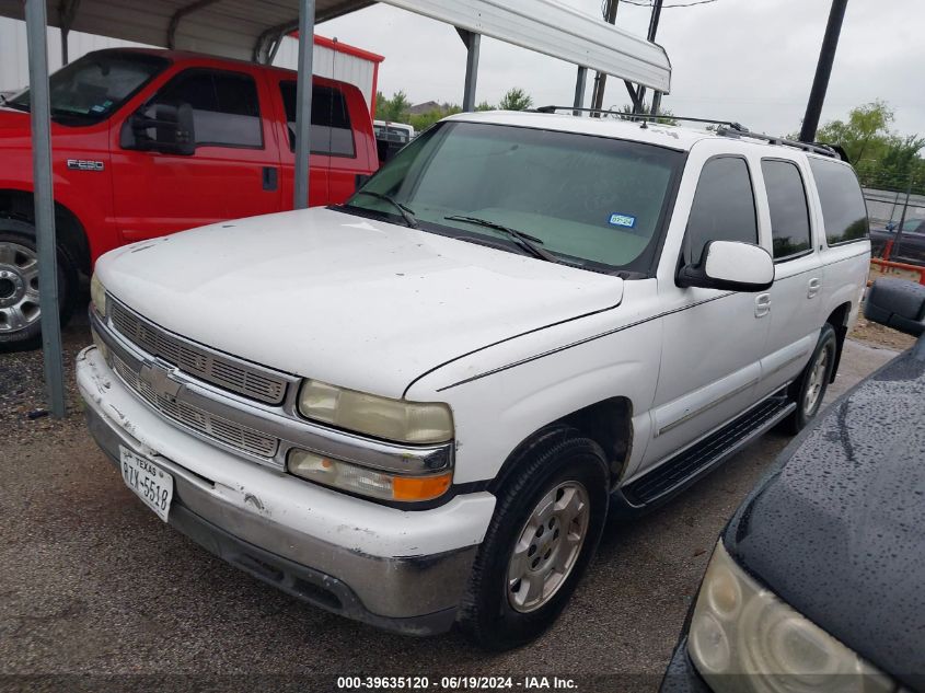 2002 Chevrolet Suburban 1500 Lt VIN: 3GNEC16Z72G288615 Lot: 39635120