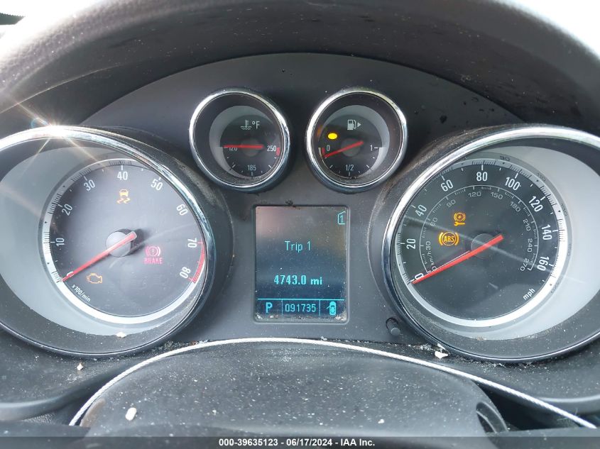 2011 Buick Regal Cxl VIN: W04GT5GC8B1003190 Lot: 39635123