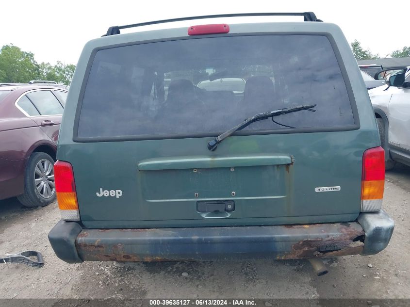 2000 Jeep Cherokee Sport VIN: 1J4FF48S1YL184021 Lot: 39635127