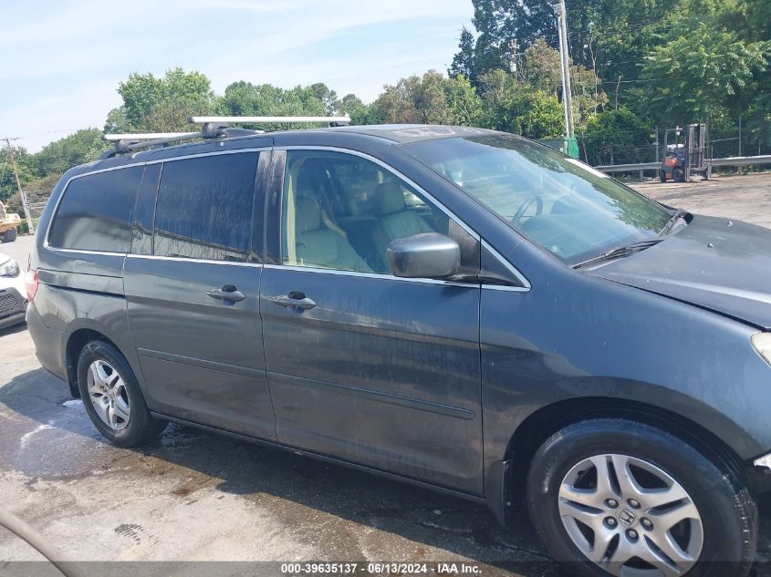 2005 Honda Odyssey Ex-L VIN: 5FNRL38635B036010 Lot: 39635137