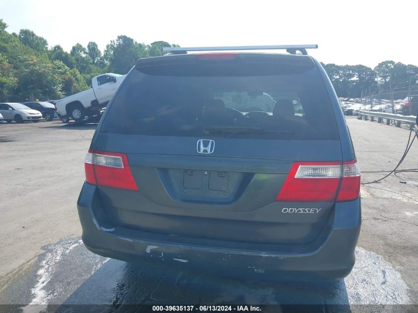 2005 Honda Odyssey Ex-L VIN: 5FNRL38635B036010 Lot: 39635137