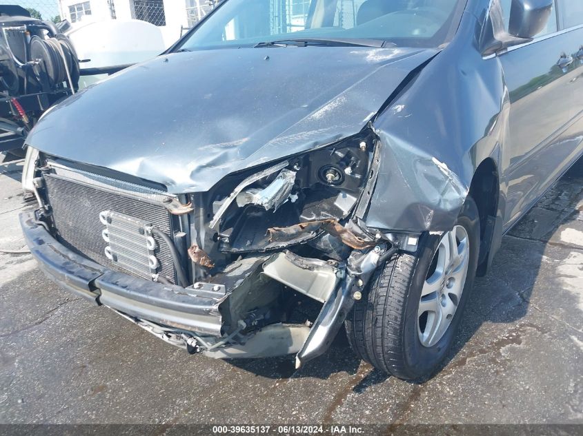 2005 Honda Odyssey Ex-L VIN: 5FNRL38635B036010 Lot: 39635137