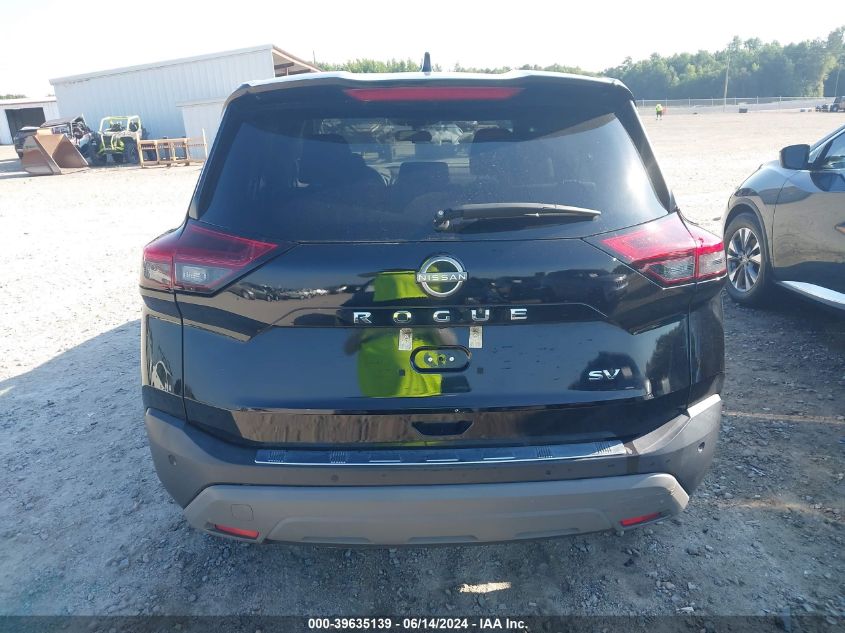 2022 Nissan Rogue Sv Fwd VIN: 5N1BT3BA2NC683215 Lot: 39635139