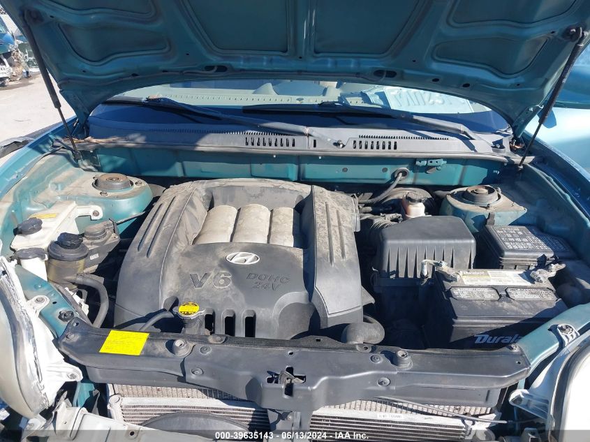 2002 Hyundai Santa Fe Gls/Lx VIN: KM8SC73D92U195224 Lot: 39635143